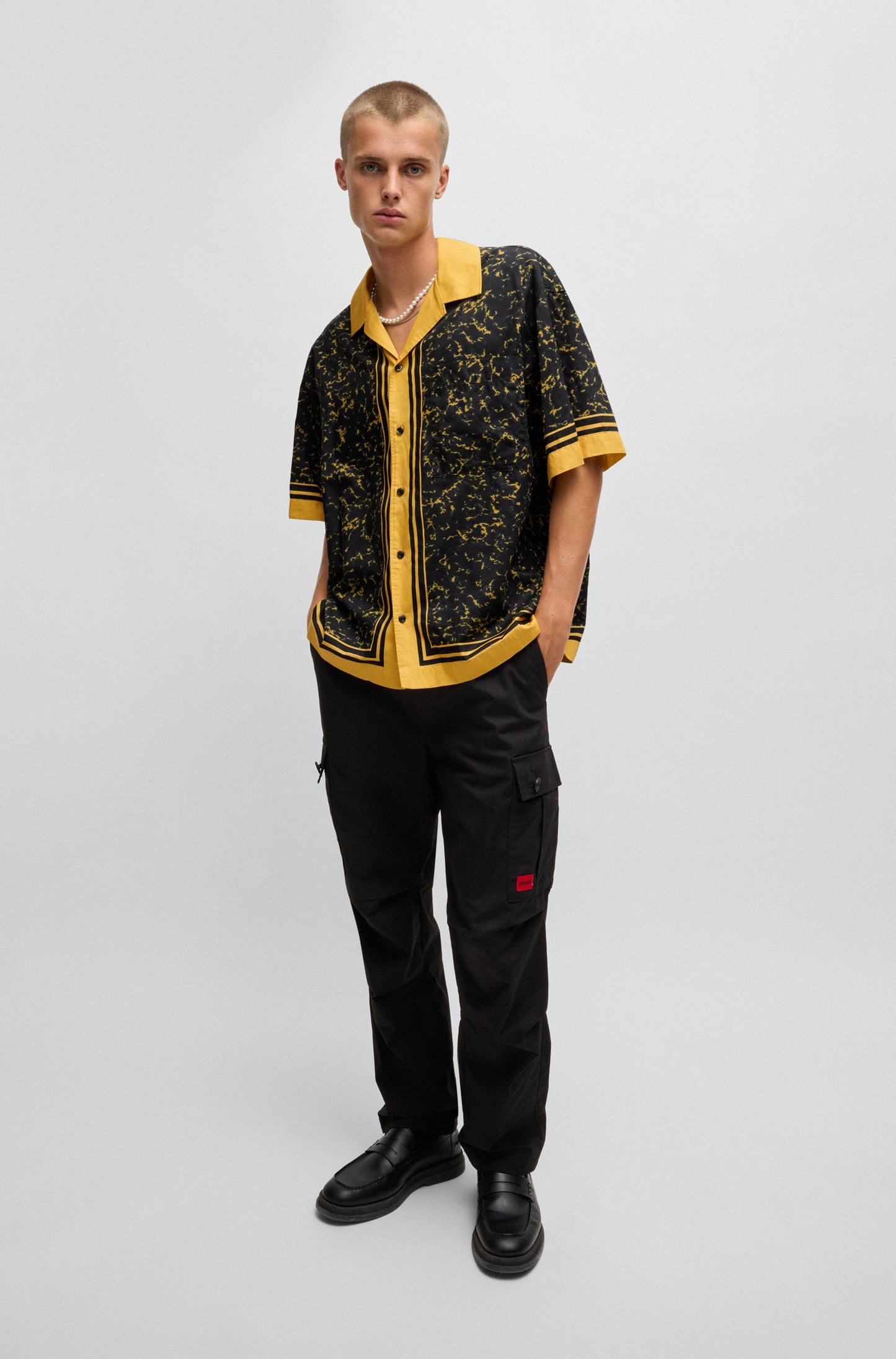 Hugo Boss Egeeno Shirt Gold