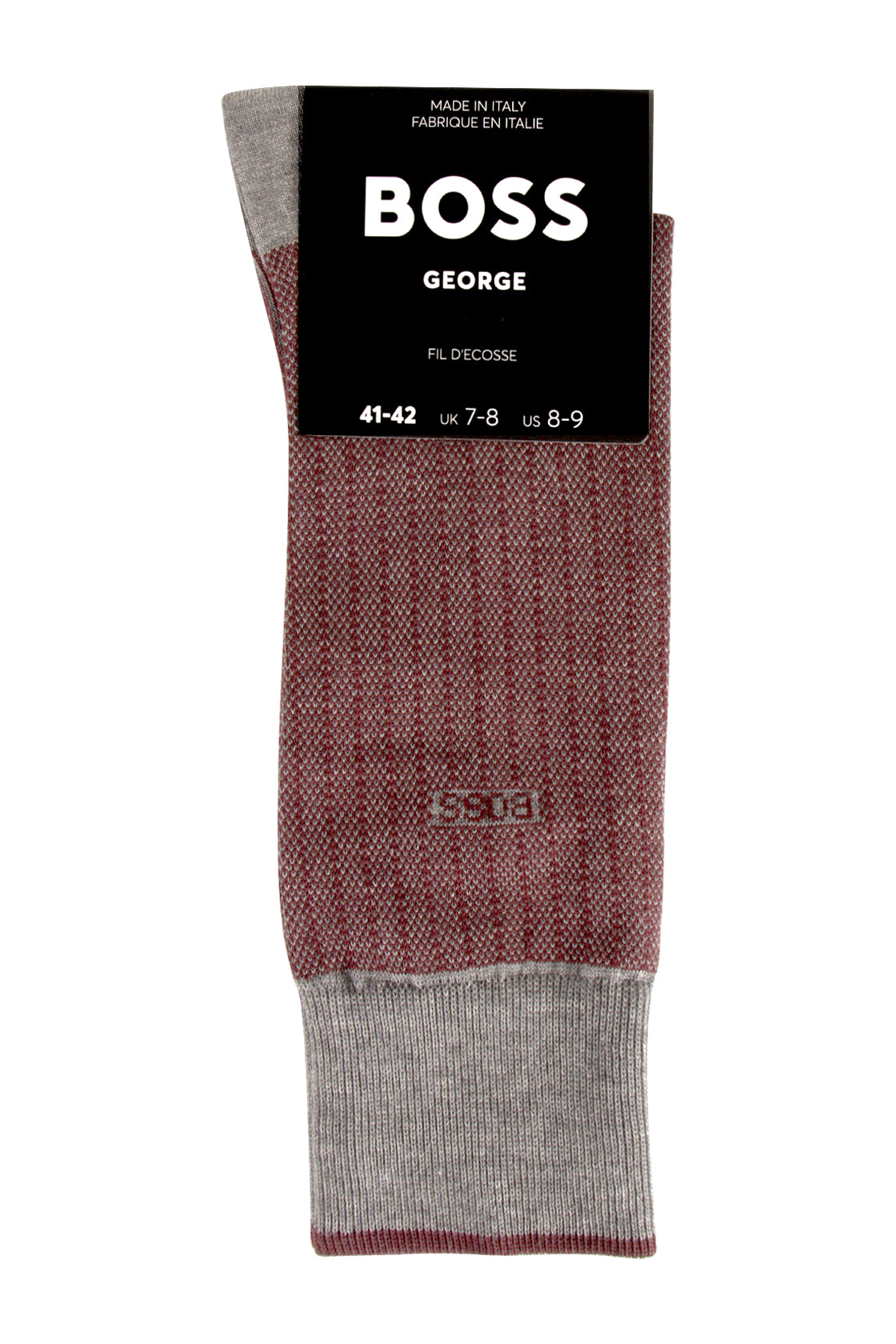 Hugo Boss George Socks Dark Red