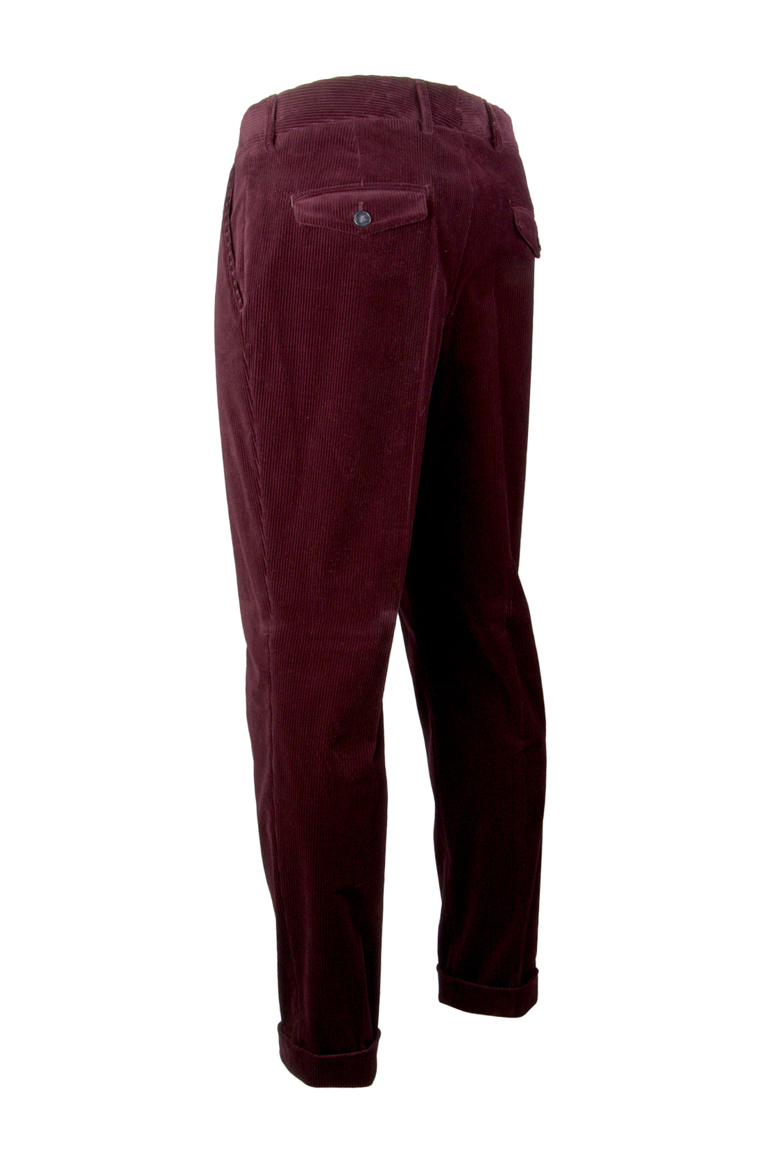 Hugo Boss H-Perin-233 Pleat Trouser Dark Red