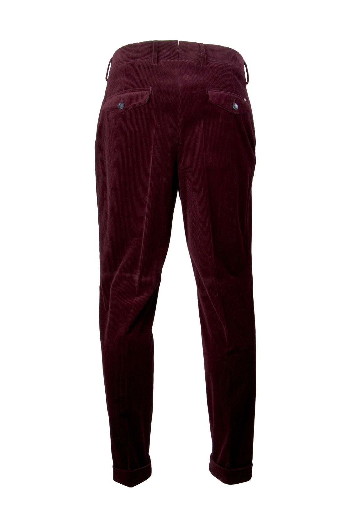 Hugo Boss H-Perin-233 Pleat Trouser Dark Red