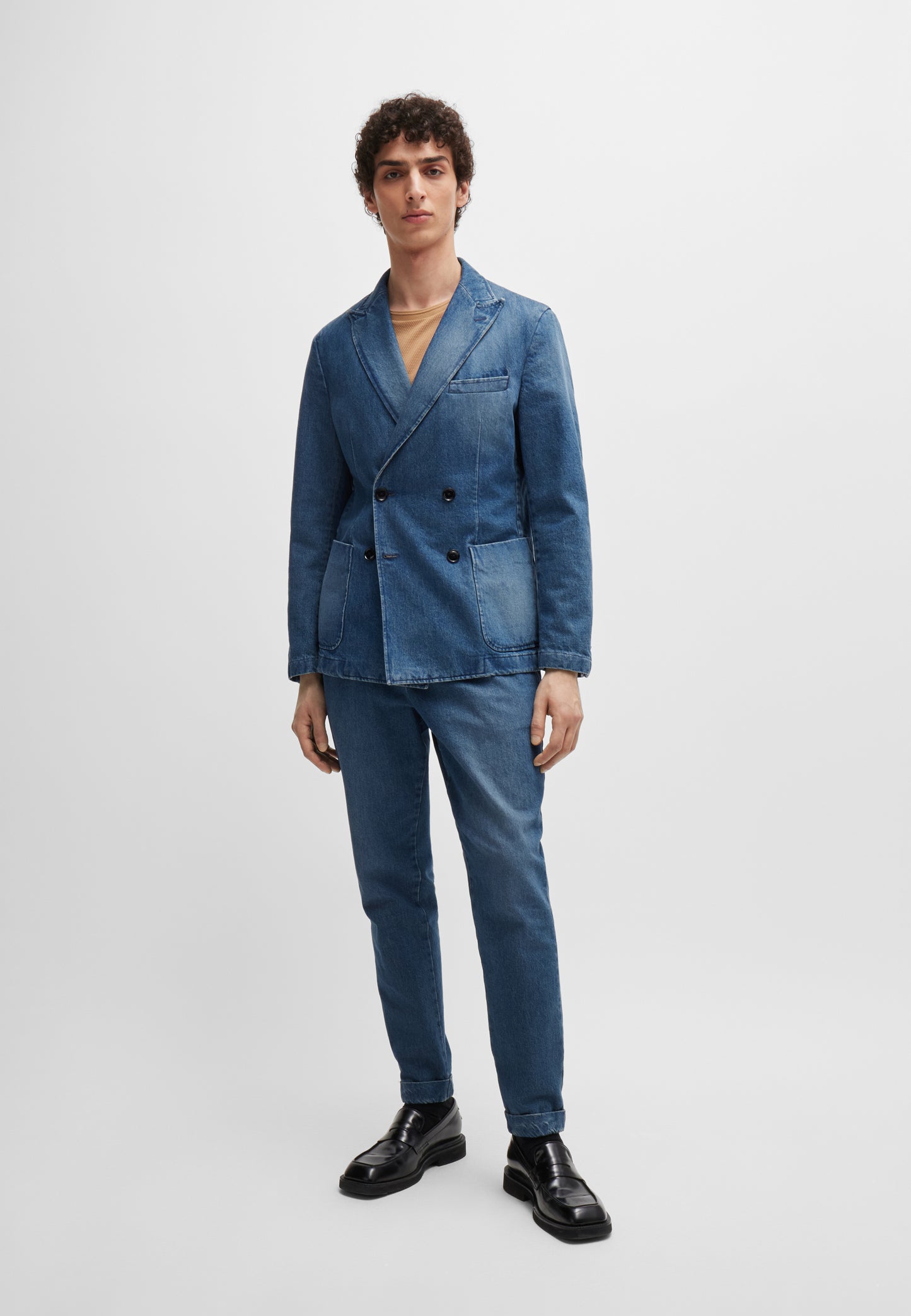 Hugo Boss Hanry Jacket Open Blue