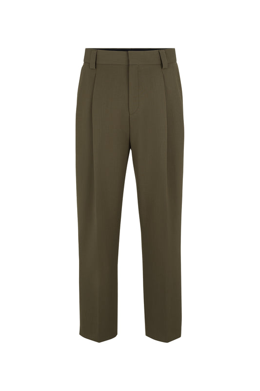 Hugo Boss Harly Trouser Dark Beige