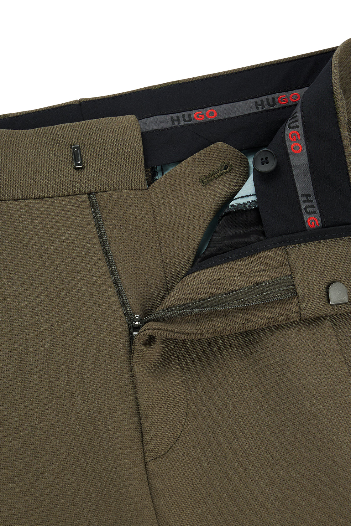 Hugo Boss Harly Trouser Dark Beige