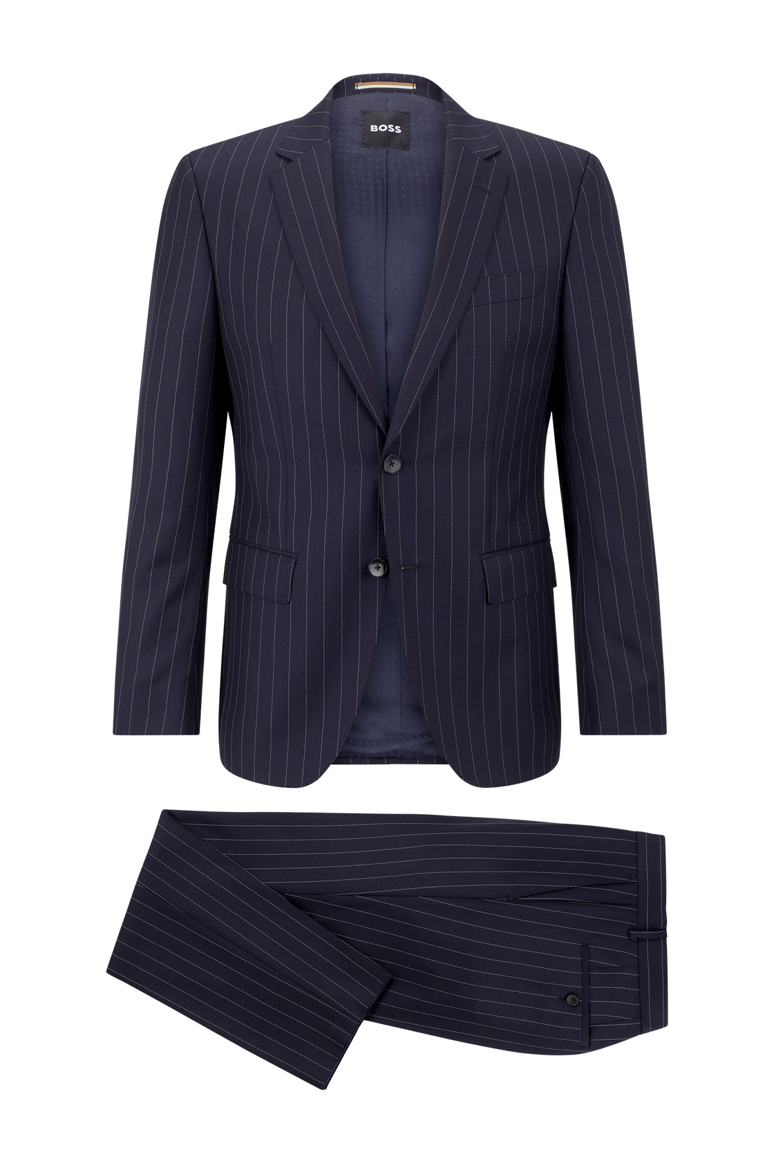 Hugo Boss Huge 2pc Suit Dark Blue