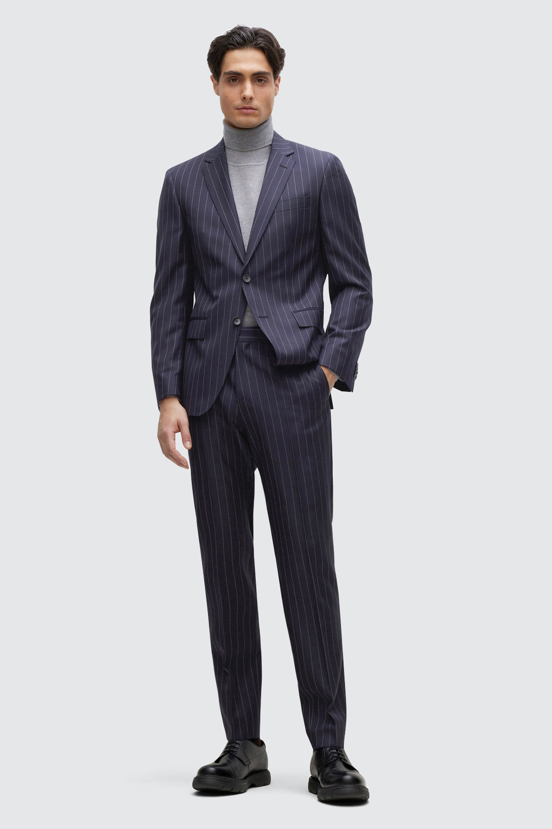 Hugo Boss Huge 2pc Suit Dark Blue