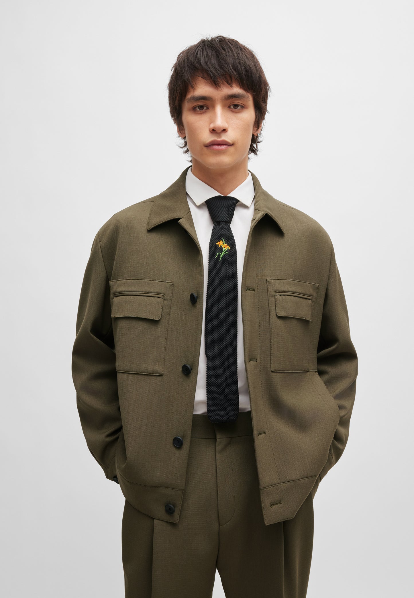 Hugo Boss Juliano Jacket Dark Beige