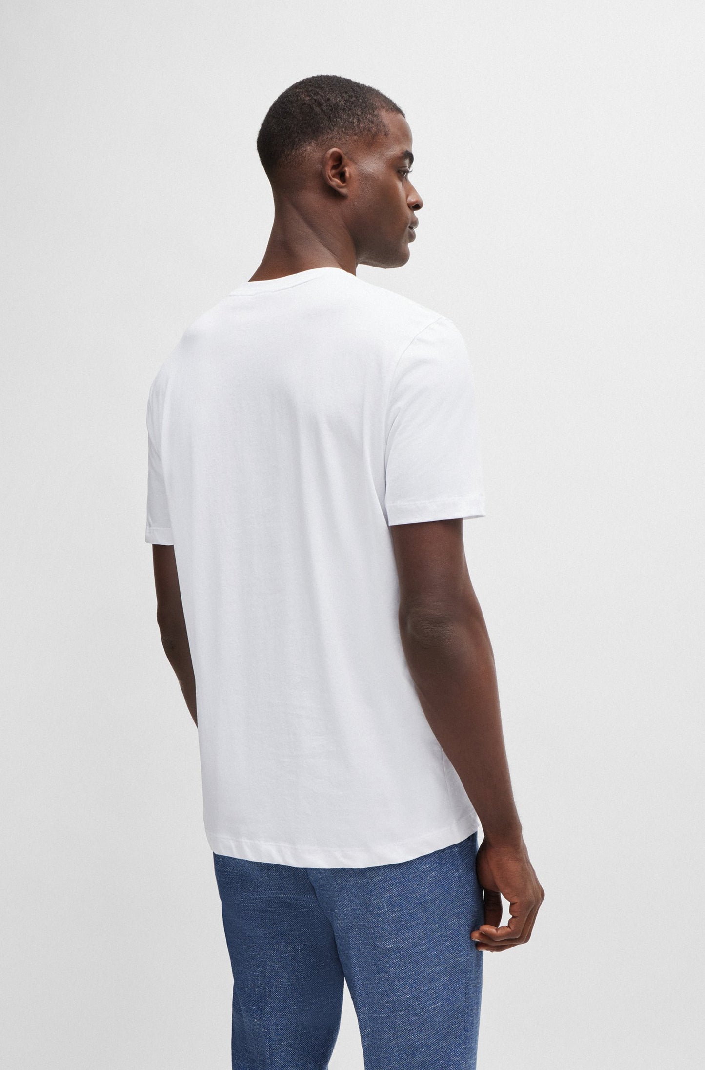 Hugo Boss Thompson SS Jersey Tee White