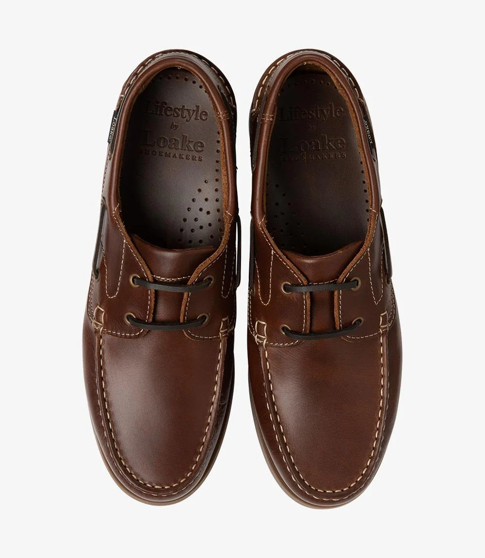 Loake Lymington 2 Eyelet Boat Shoe