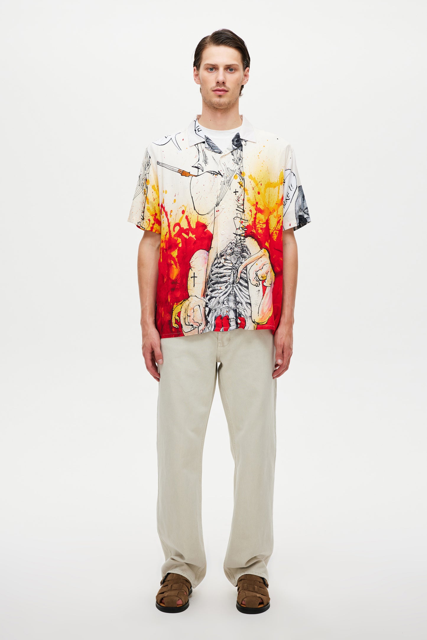 Neuw Steadman Art SS Shirt 2 White