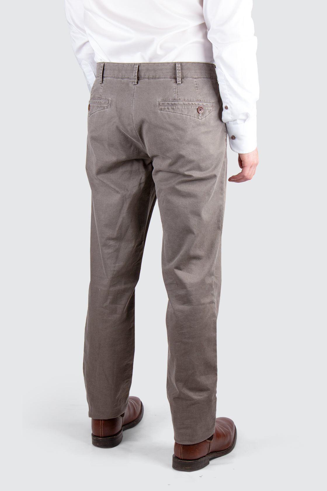 Meyer Dublin Jean Front Sports Trouser 34L Brown