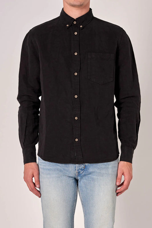 Neuw Curtis Tencel LS Shirt Black