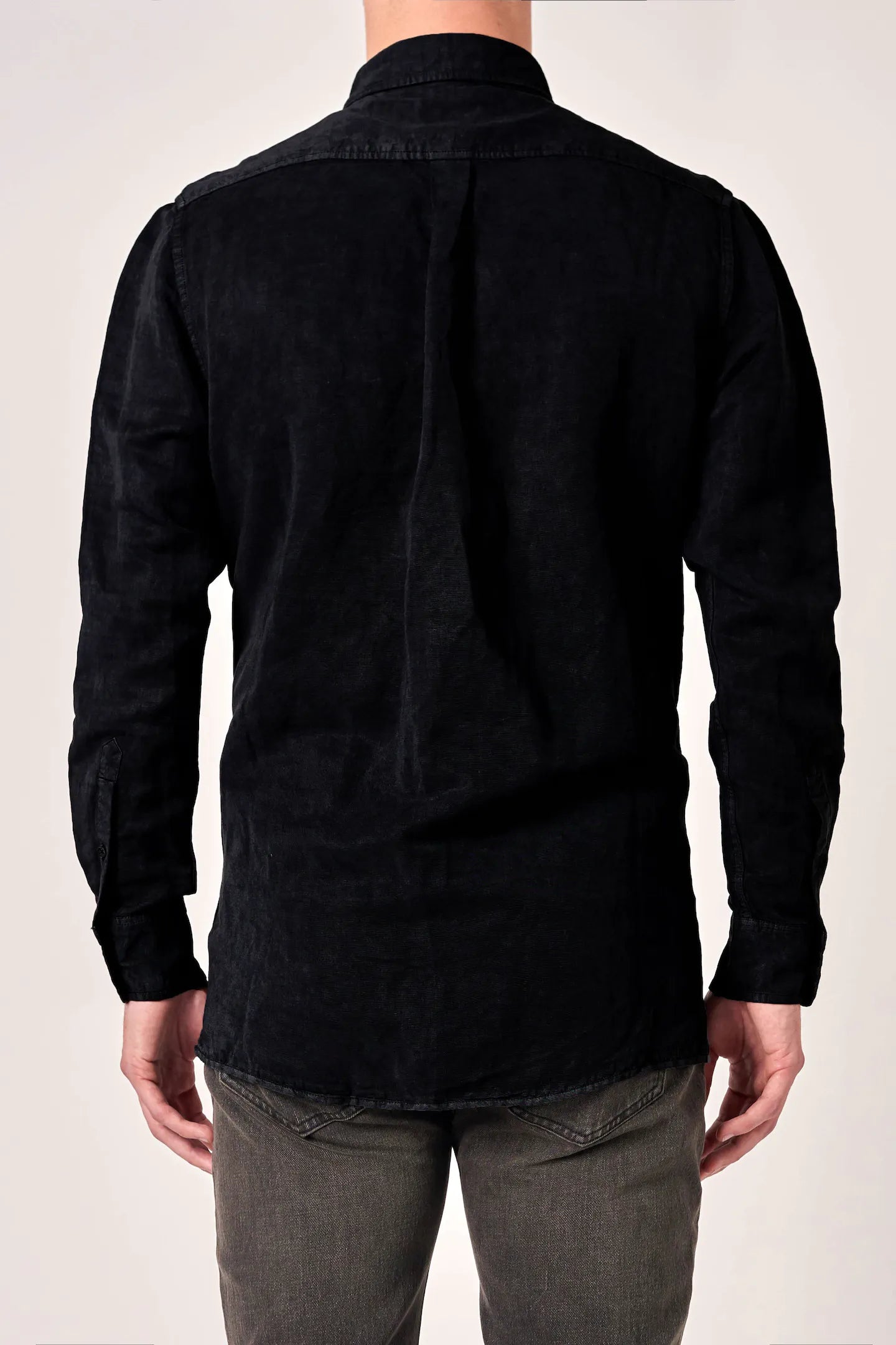 Neuw Curtis Tencel LS Shirt Black
