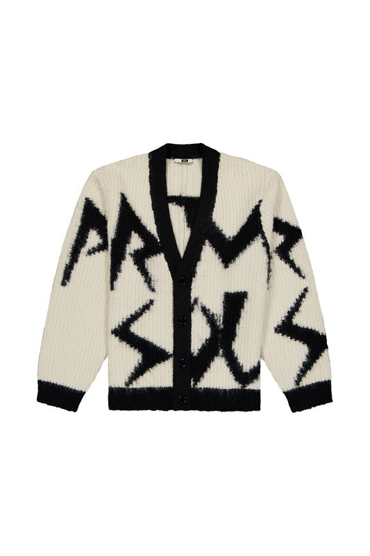 Neuw Fuzzy Cardigan Black