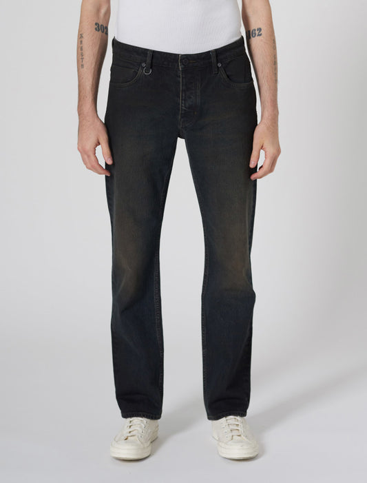 Neuw Lou Straight Plainsong Jean L32 Vintage Black