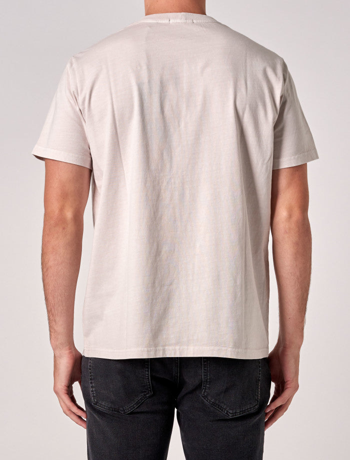 Neuw Organic Band Tee Washed Stone