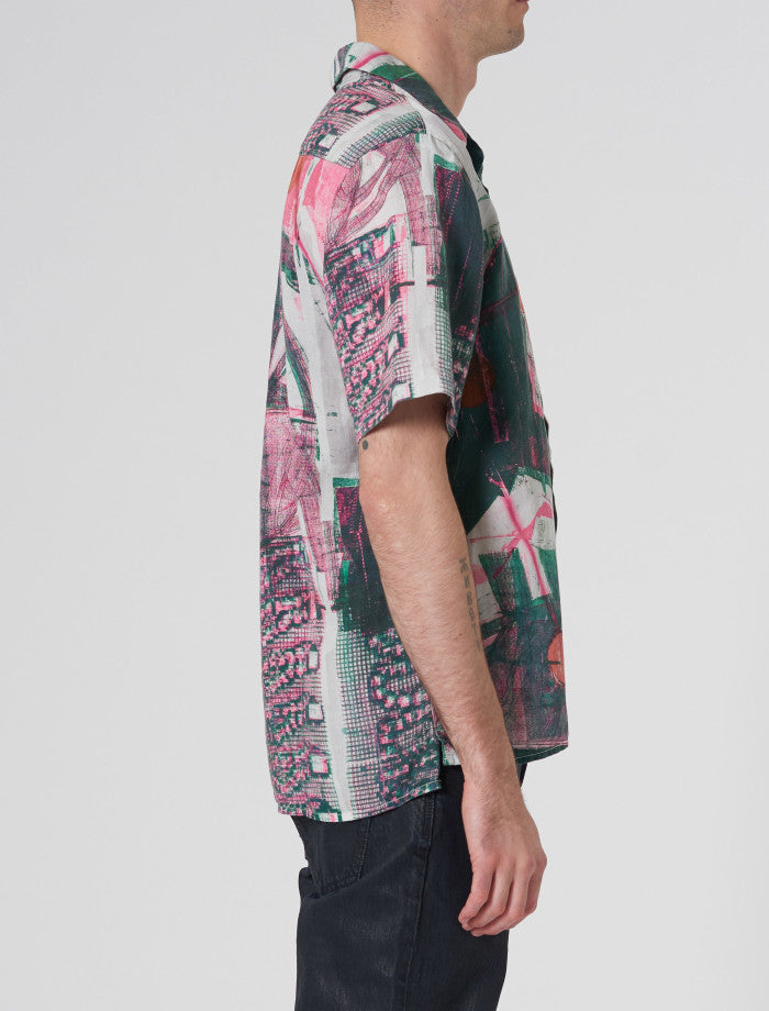 Neuw Yu Art SS Shirt 1 Ash/Pink