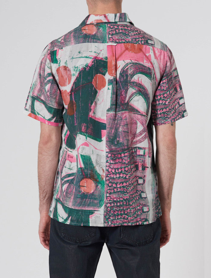 Neuw Yu Art SS Shirt 1 Ash/Pink