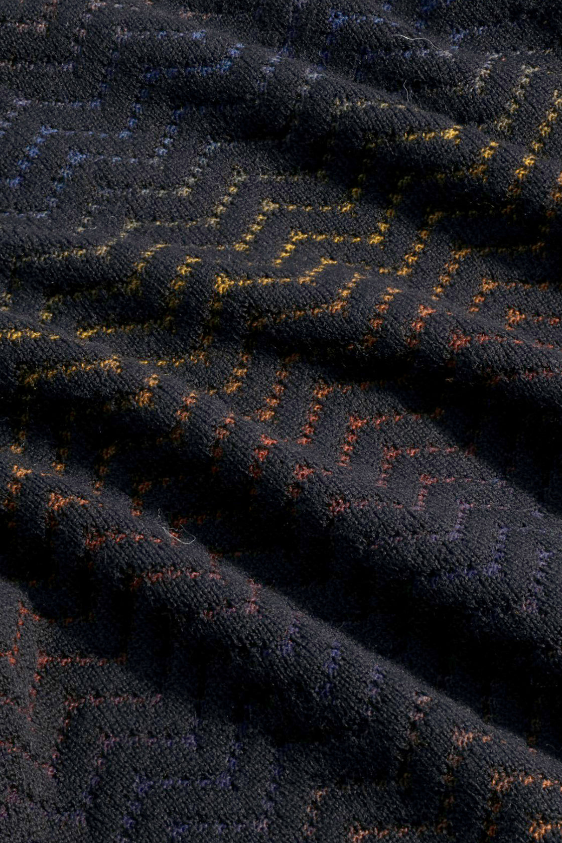 NN.07 Thor Gradient Polo Cardigan Multi Shades