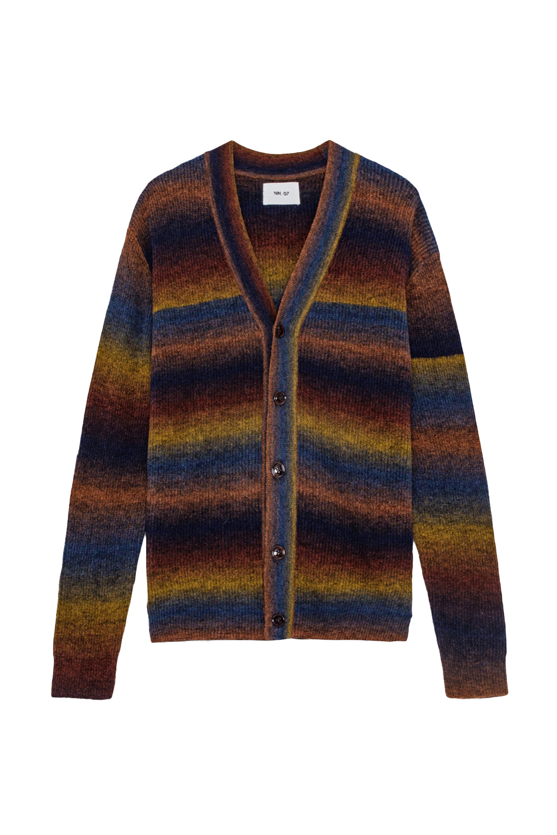 NN.07 Viggo Cardigan Multi Shades
