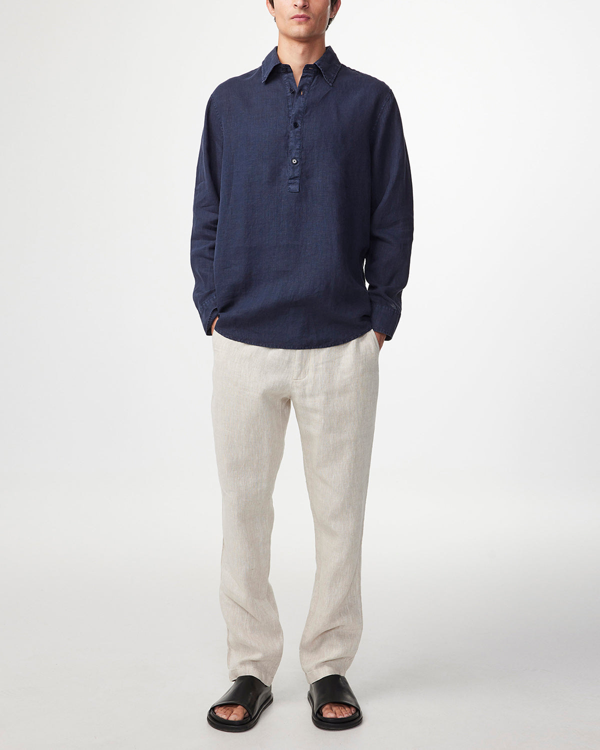 NN07 5706 Sune LS Shirt Navy Blue