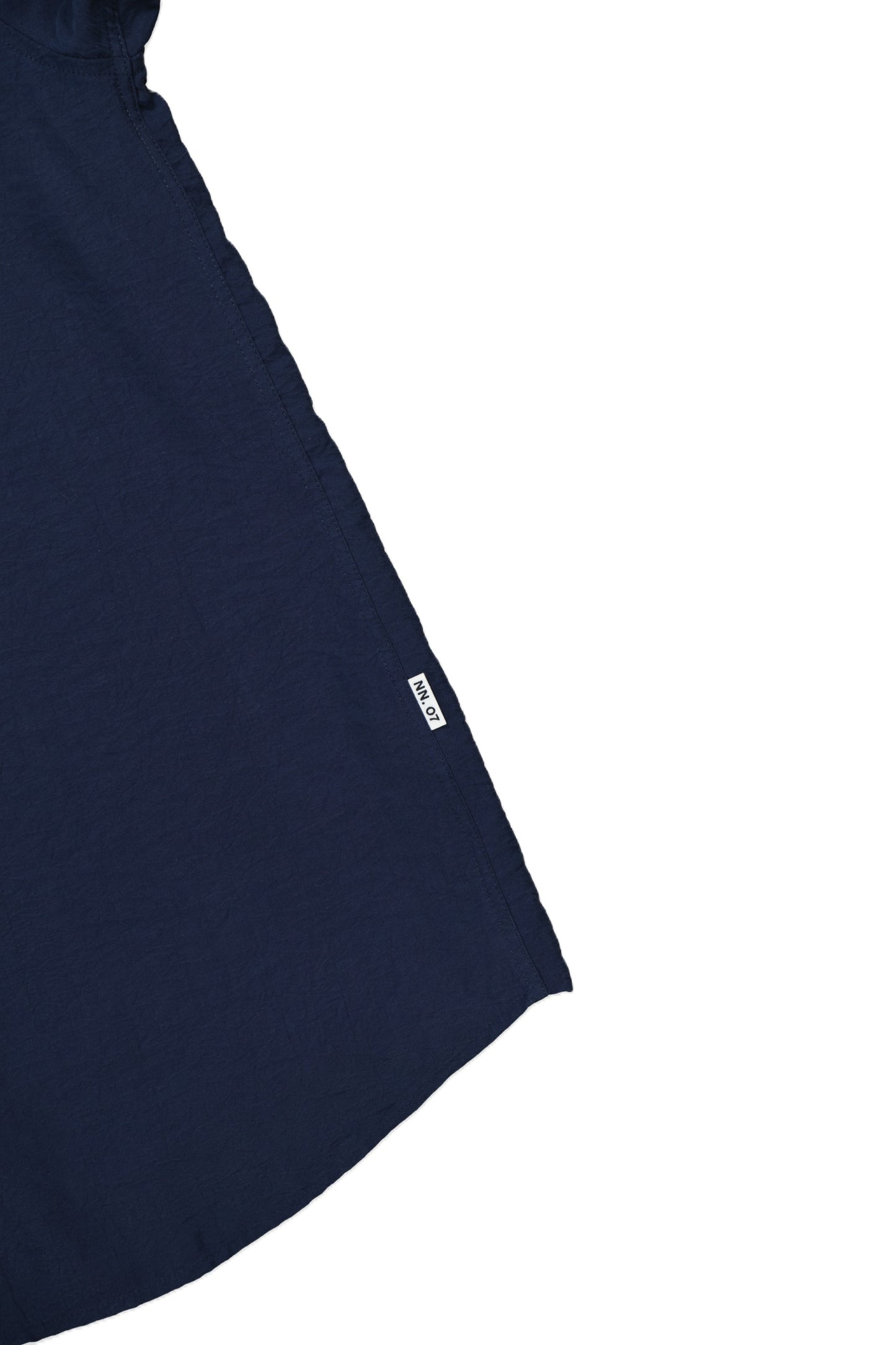 NN07 5971 Freddy No Pkt LS Shirt Navy Blue