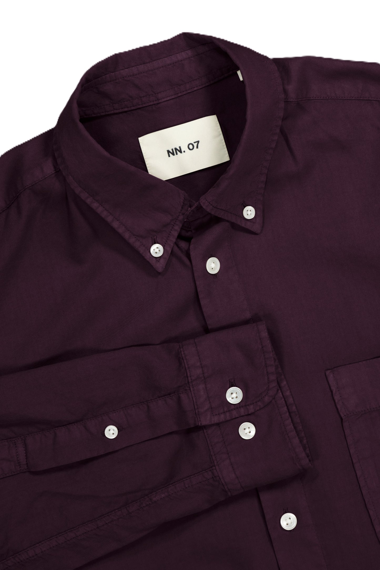 NN07 Arne 5655 BD LS Shirt Plum