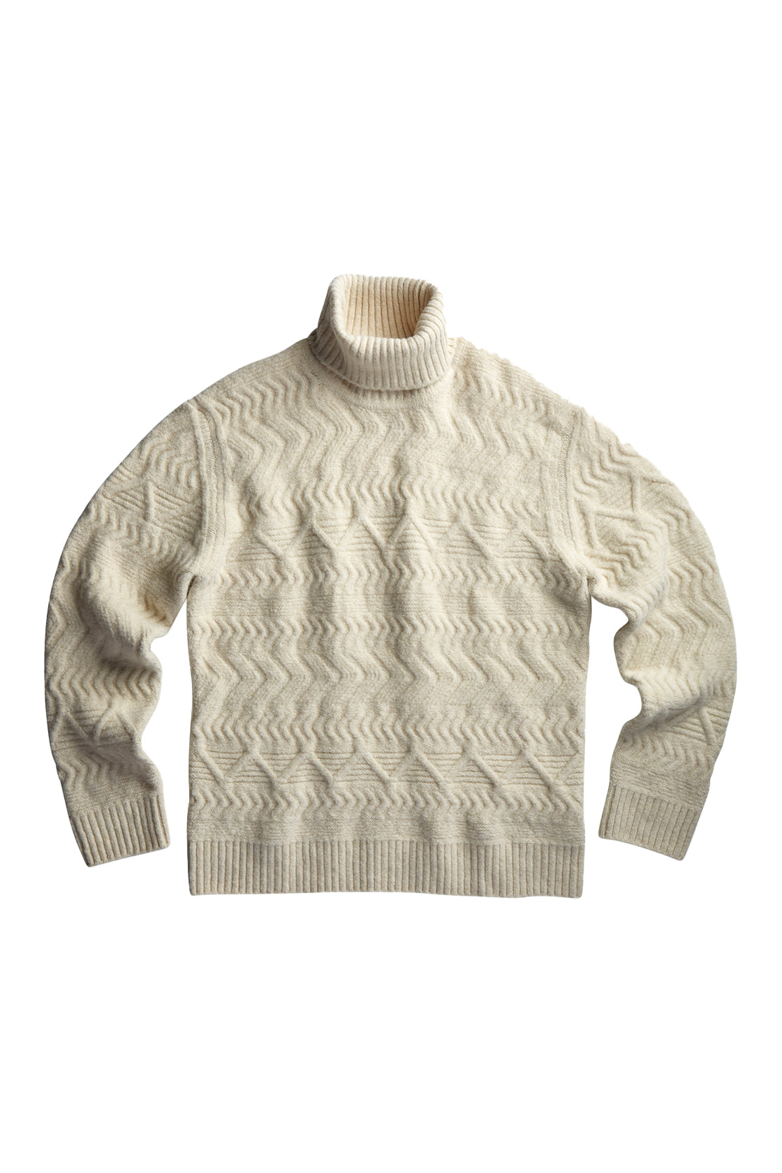 NN07 Bert Roll Neck Ecru