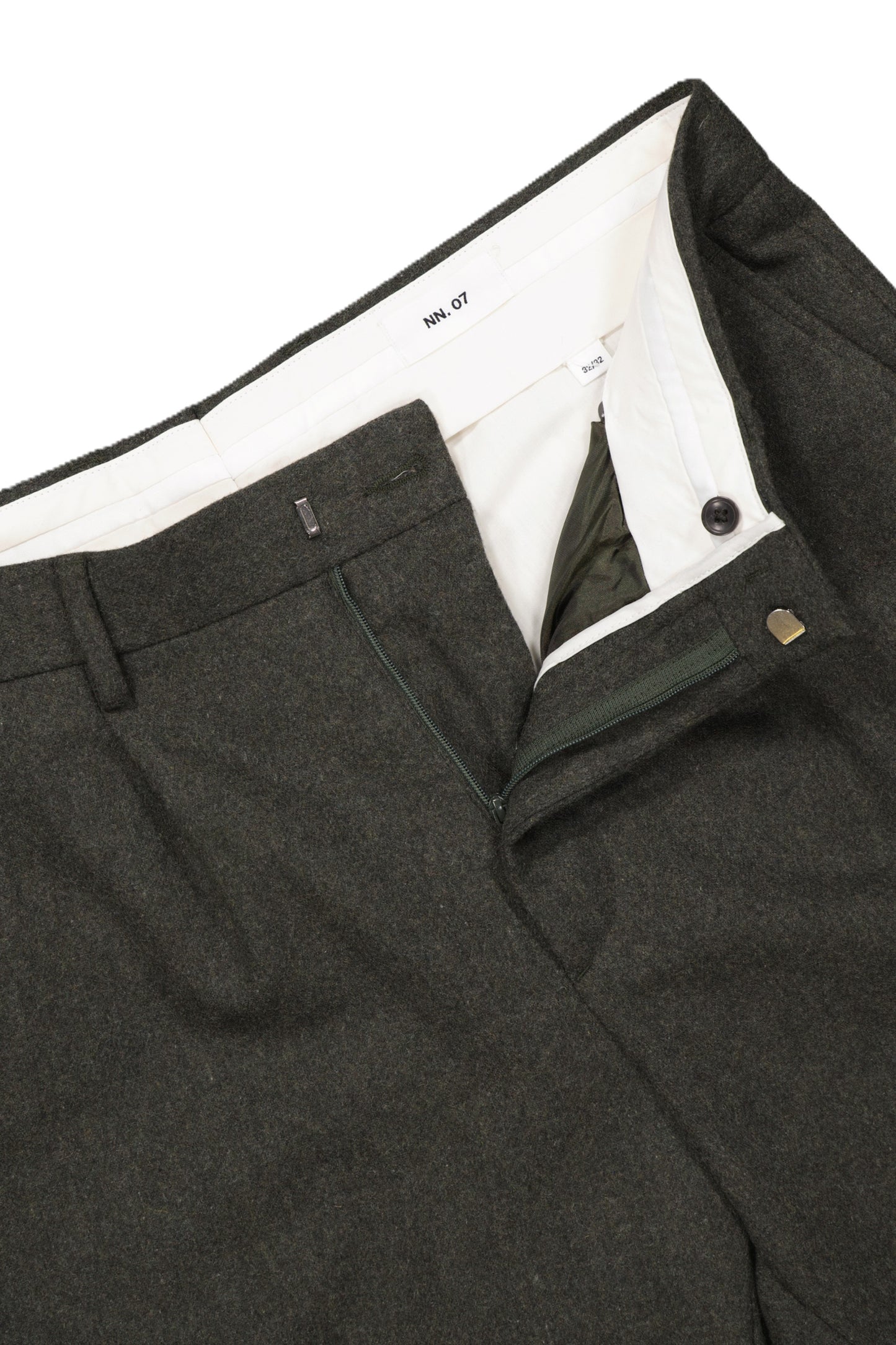 NN07 Bill 1630 Trouser Dark Army