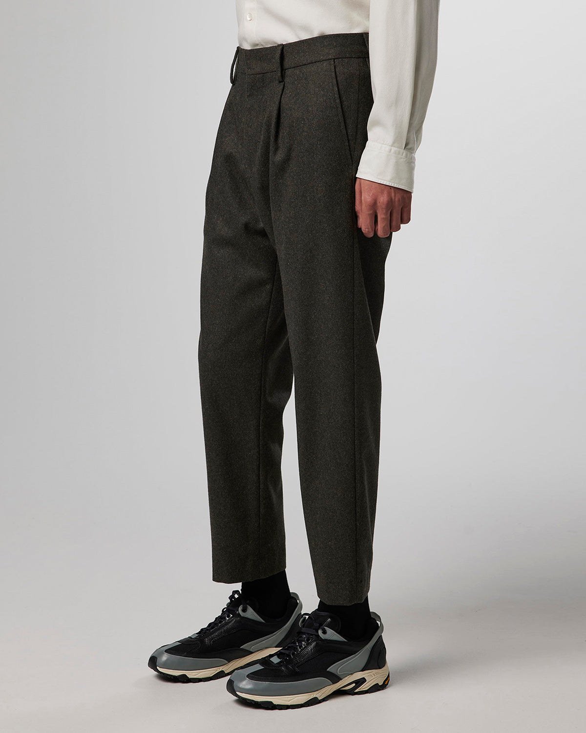 NN07 Bill 1630 Trouser Dark Army