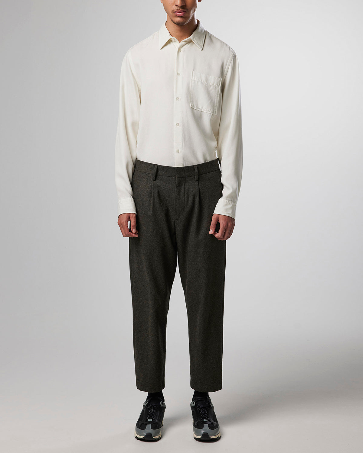 NN07 Bill 1630 Trouser Dark Army