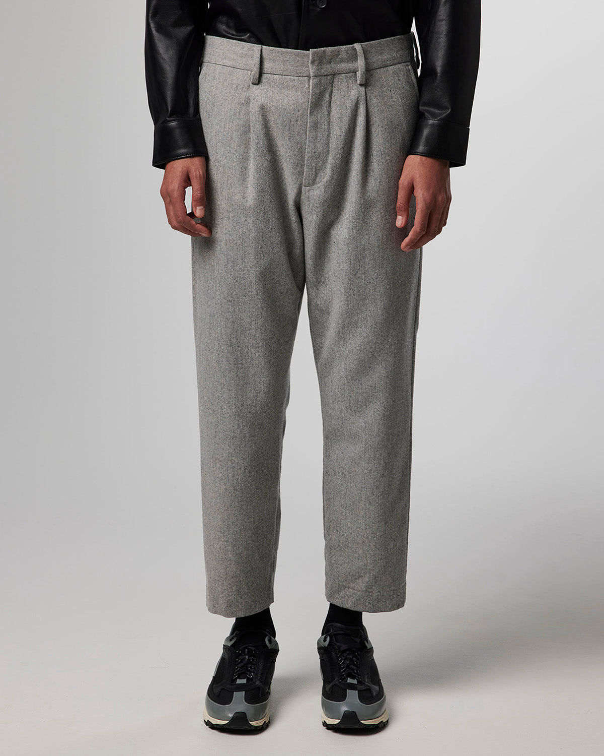 NN07 Bill 1630 Trouser Grey Melange