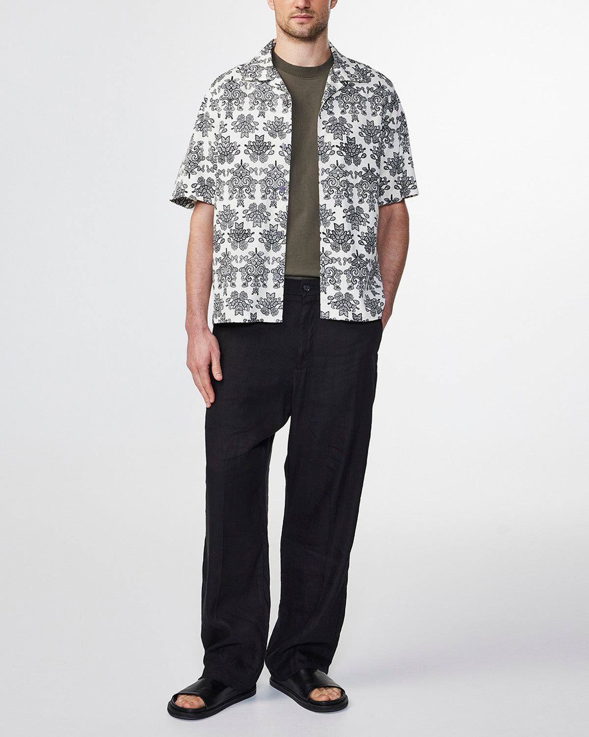 NN07 Ole 5210 SS Shirt Off White