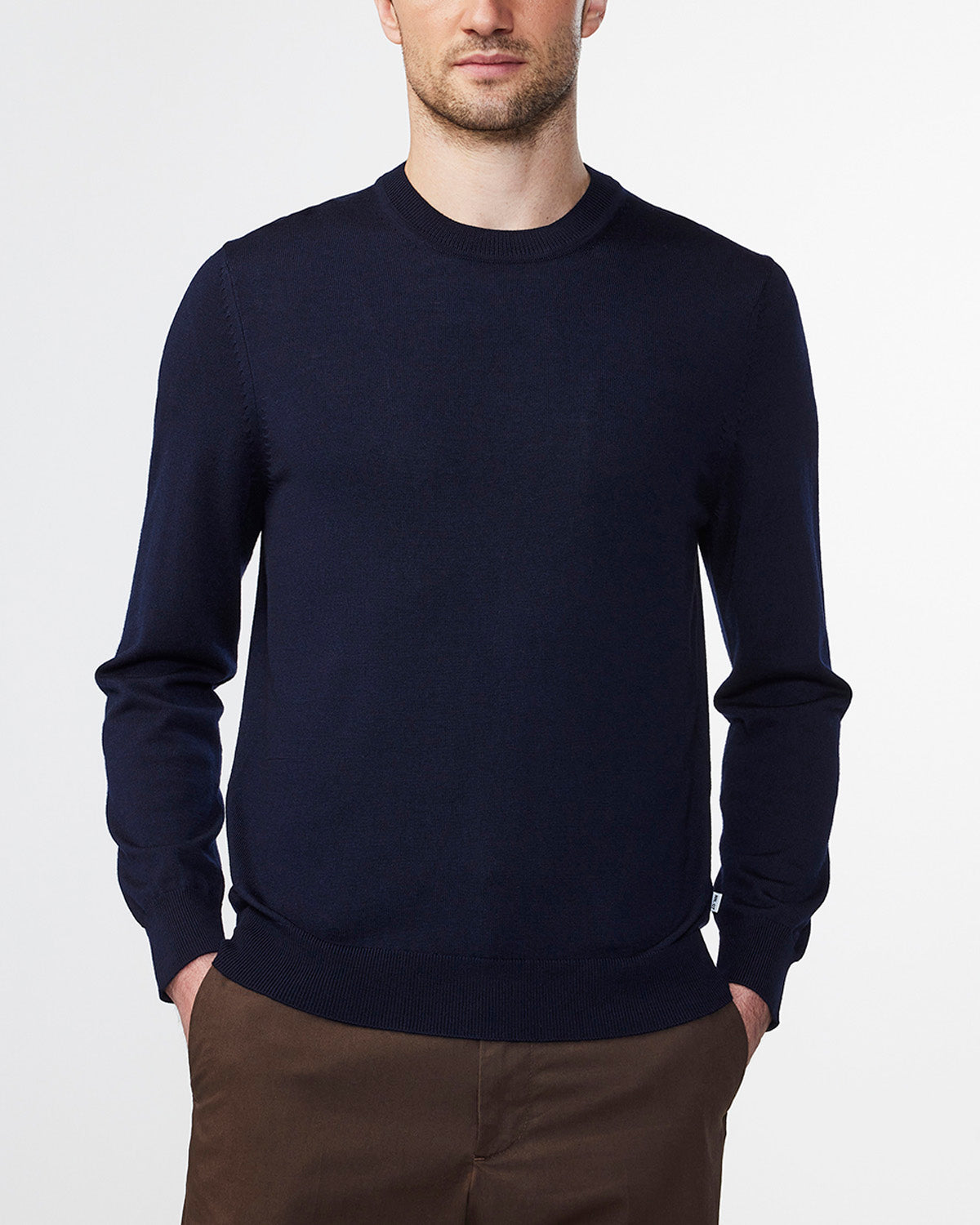 NN07 Ted 6605 Pullover Navy Blue