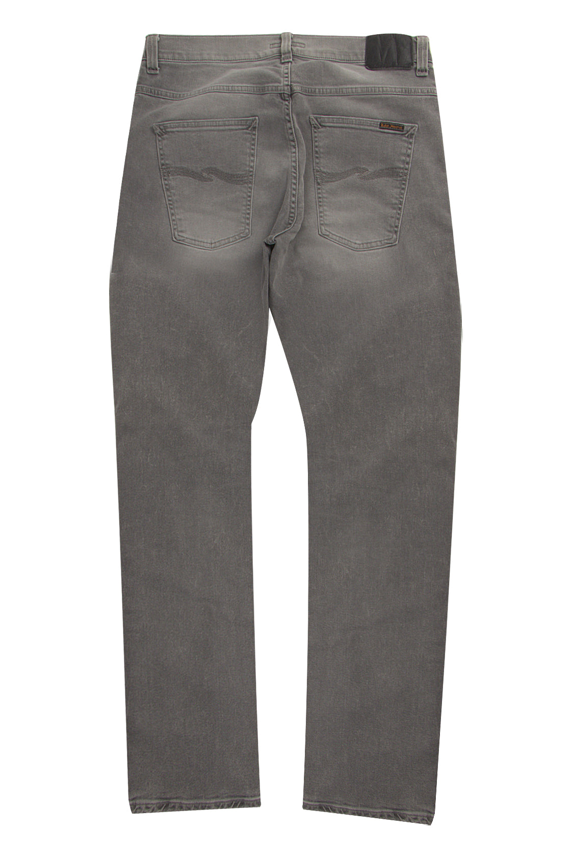 Nudie Jeans Grim Tim Light Grey Trashed Jean L34