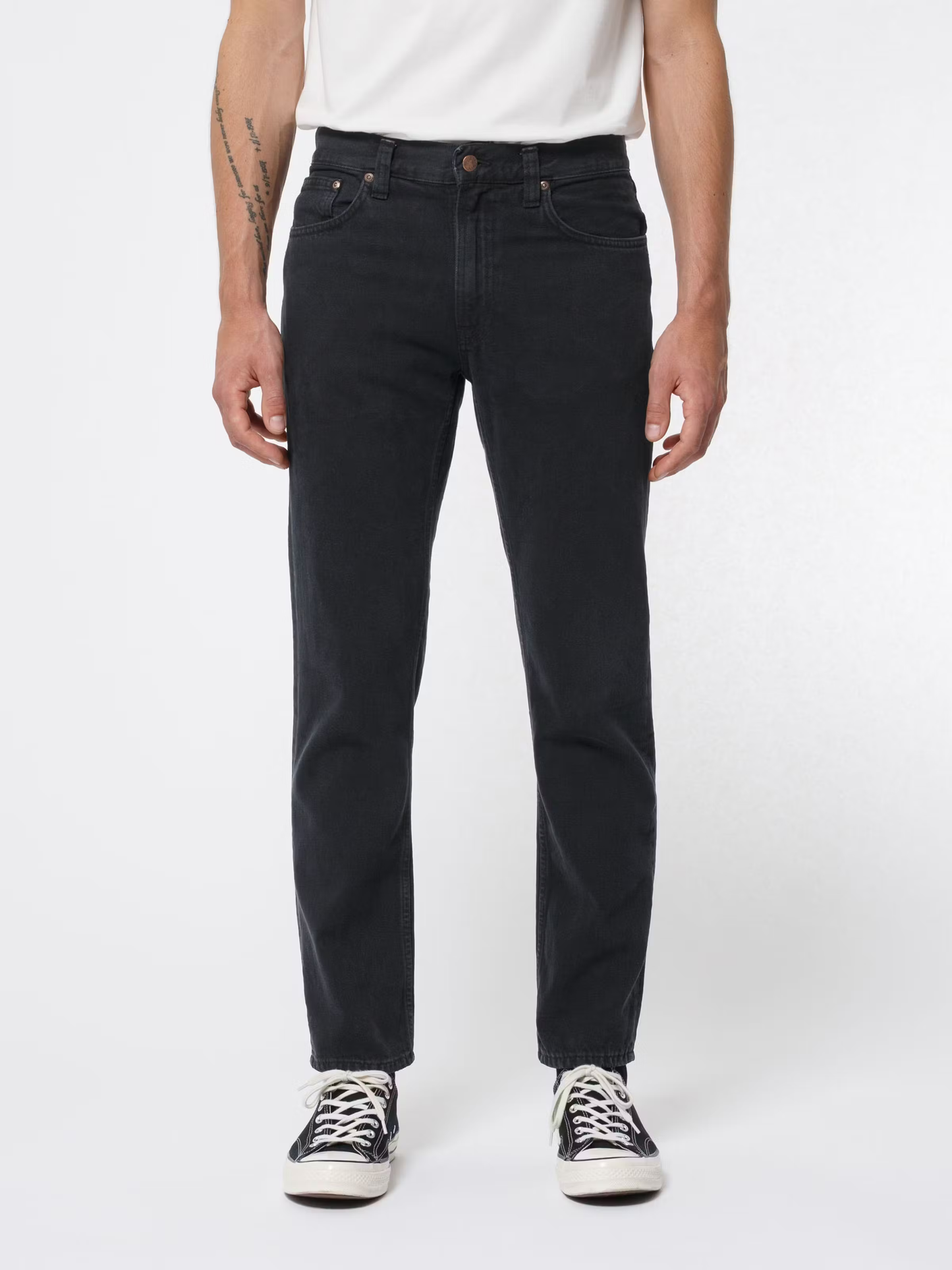 Nudie Jeans Gritty Jackson Jean L32 Black Forest