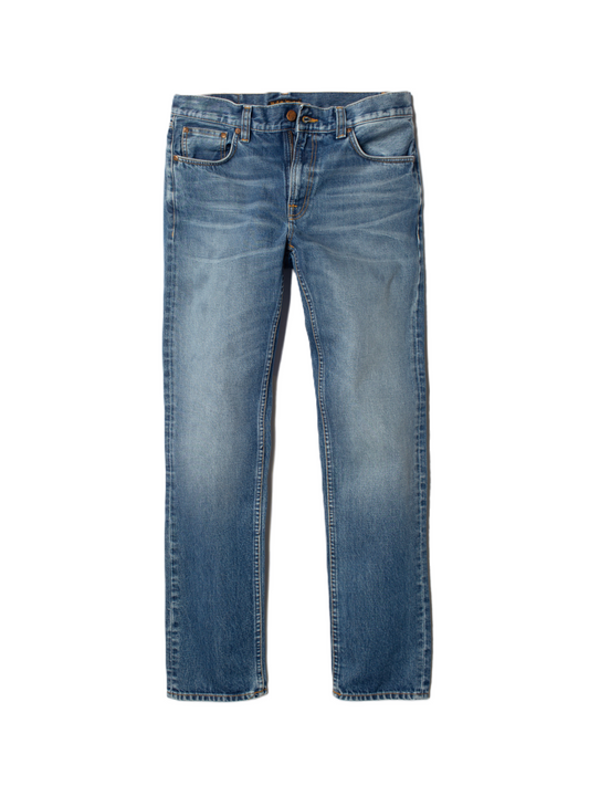 Nudie Jeans Gritty Jackson Jeans L32 Blue Traces