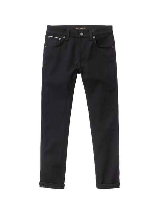 Nudie Jeans Lean Dean Dry 34L Black Selvage