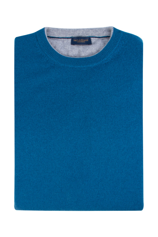 Paul & Shark Cashmere Crewneck Royal Blue