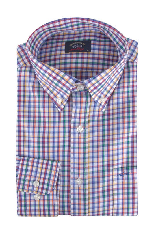 Paul & Shark Check LS Shirt Multi