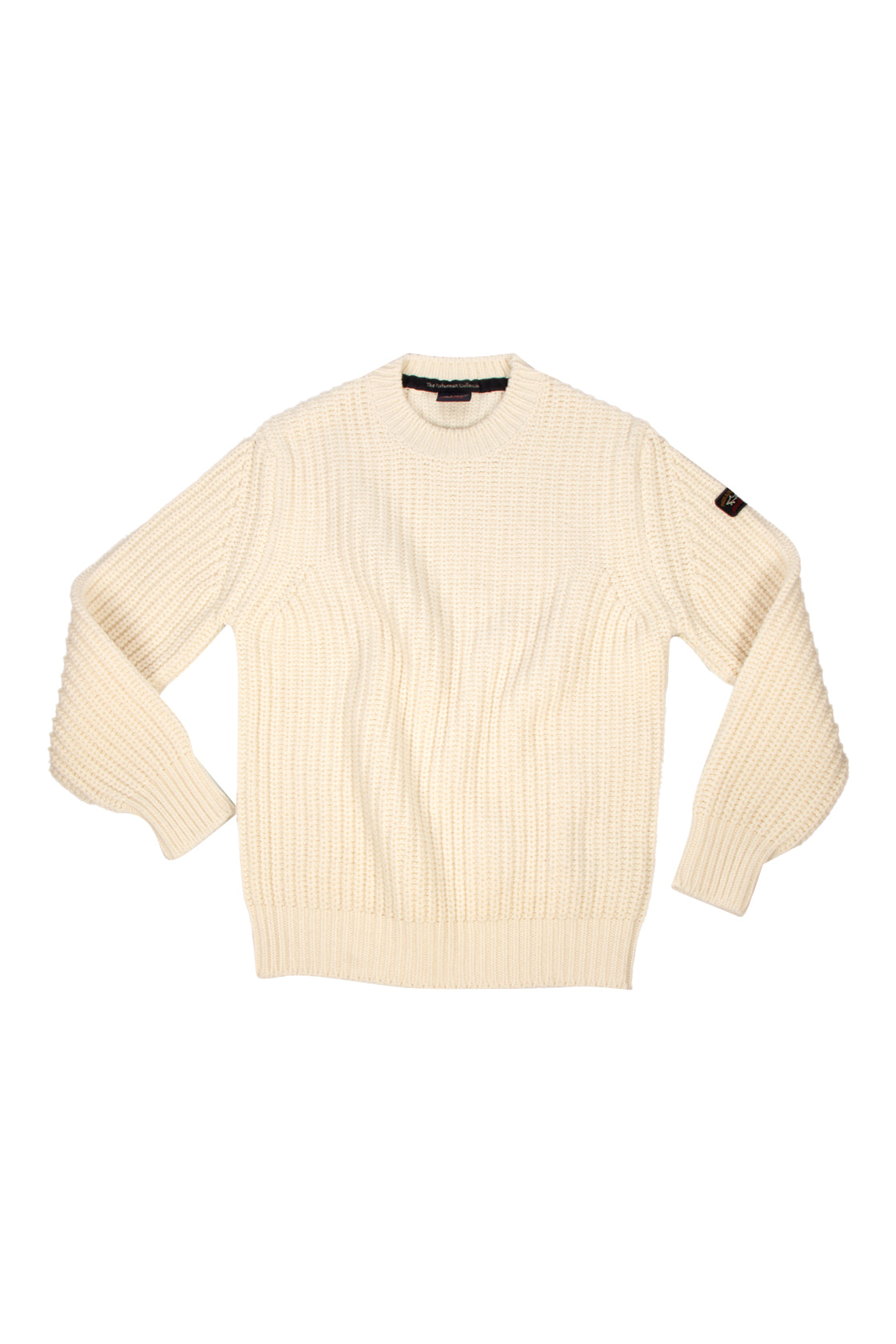 Paul Shark Fisherman Wool Sweater Cream