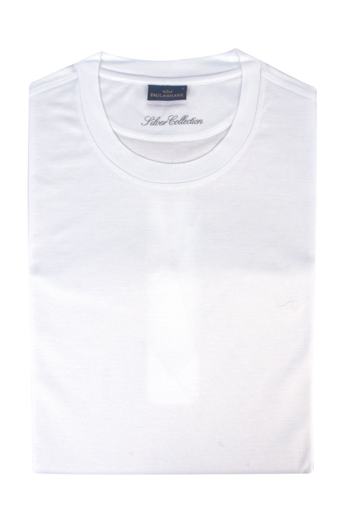 Paul & Shark Pique Cotton SS Tee White
