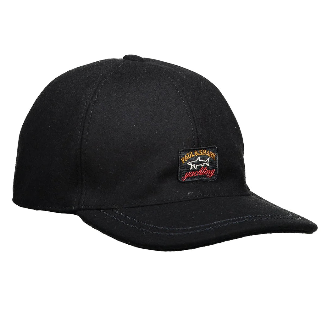 Paul Shark Wool Baseball Hat Black – - Main Image