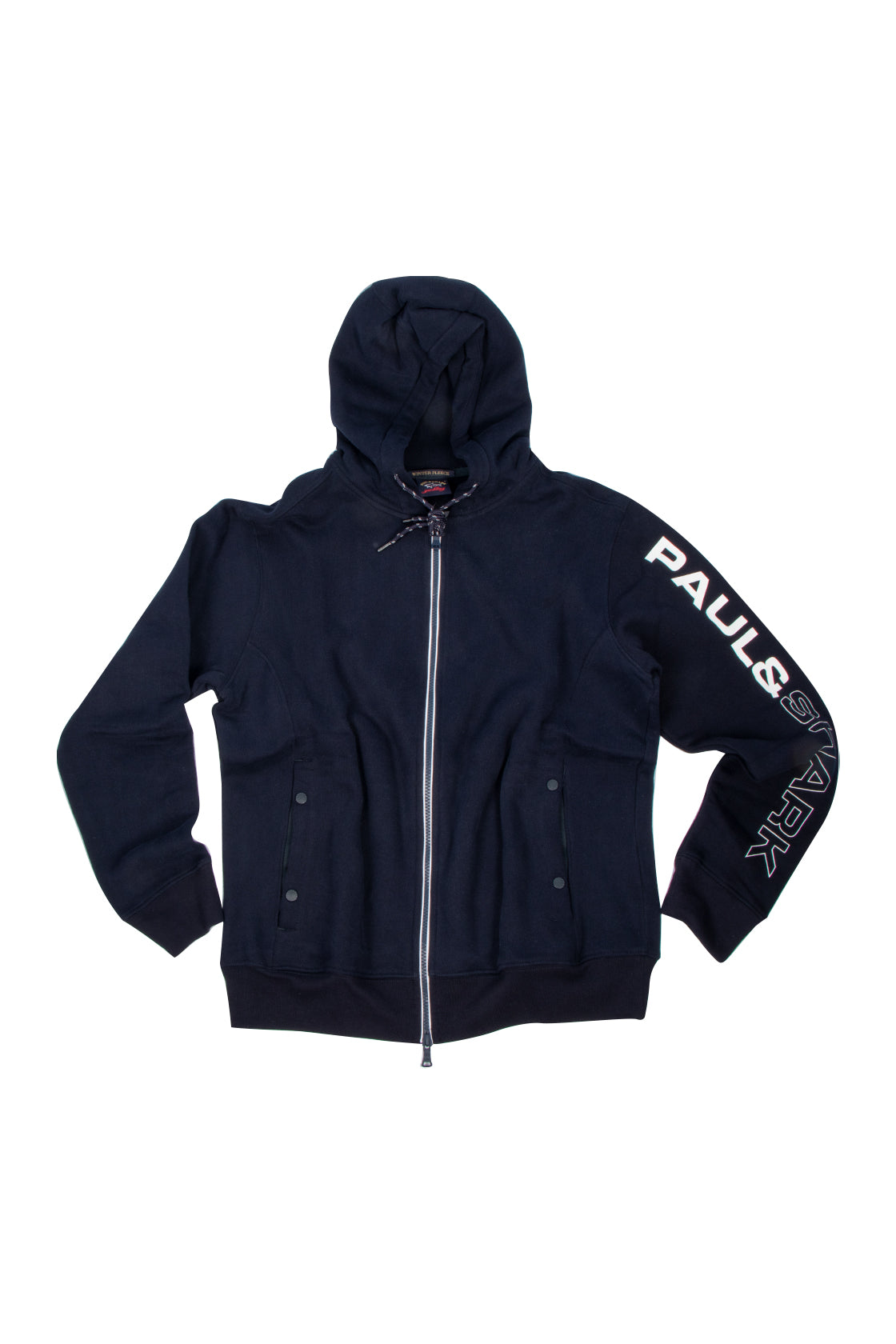 Paul Shark Zip Hoodie Blue