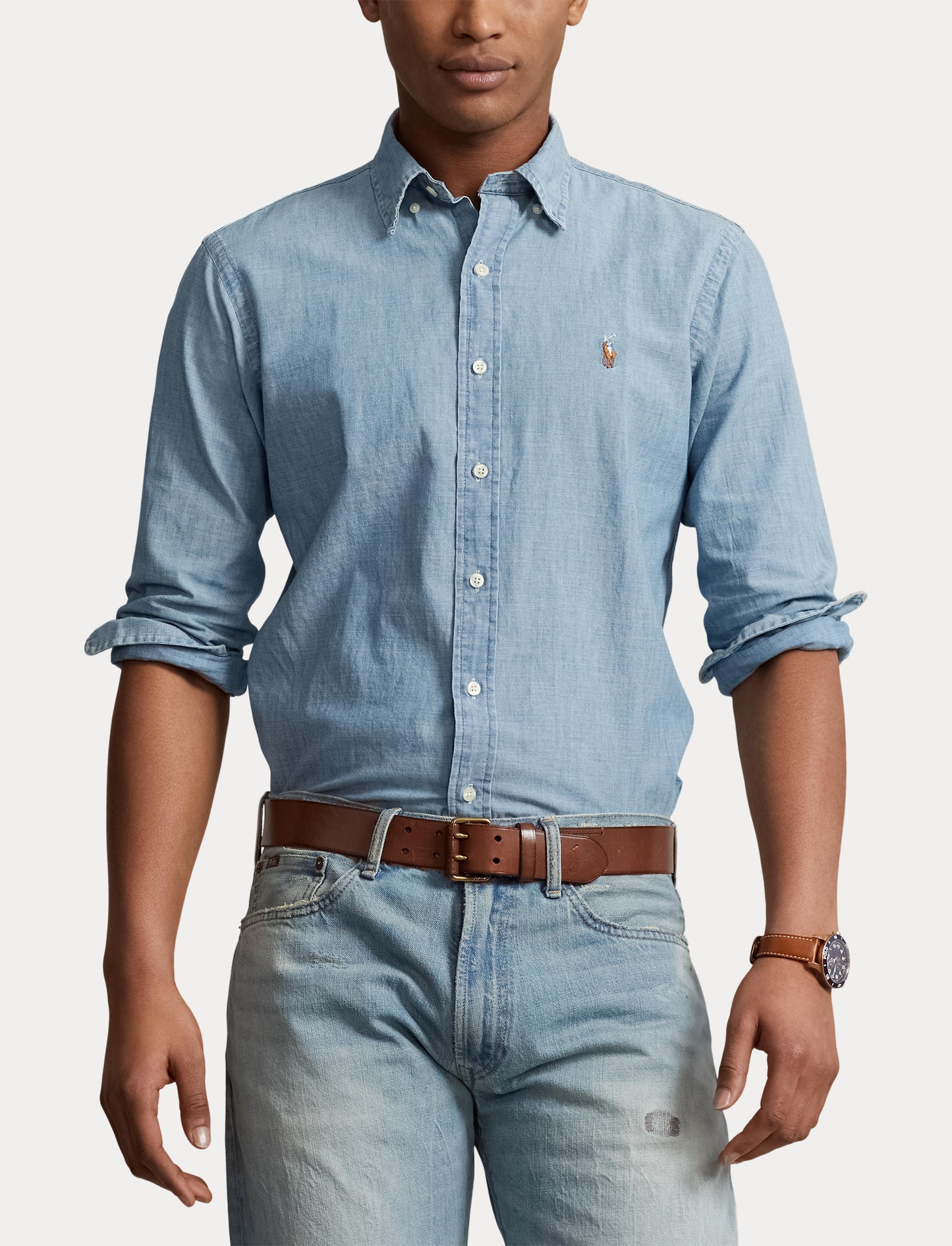 Polo Ralph Lauren Custom Fit Chambray Shirt