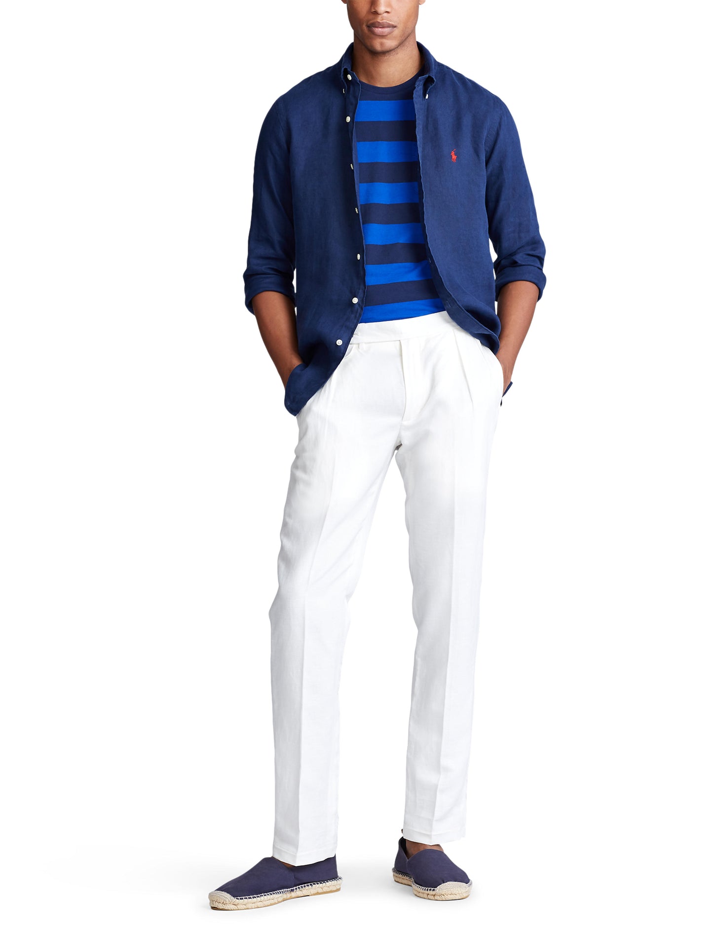 Polo Ralph Lauren Linen Sports Shirt Newport