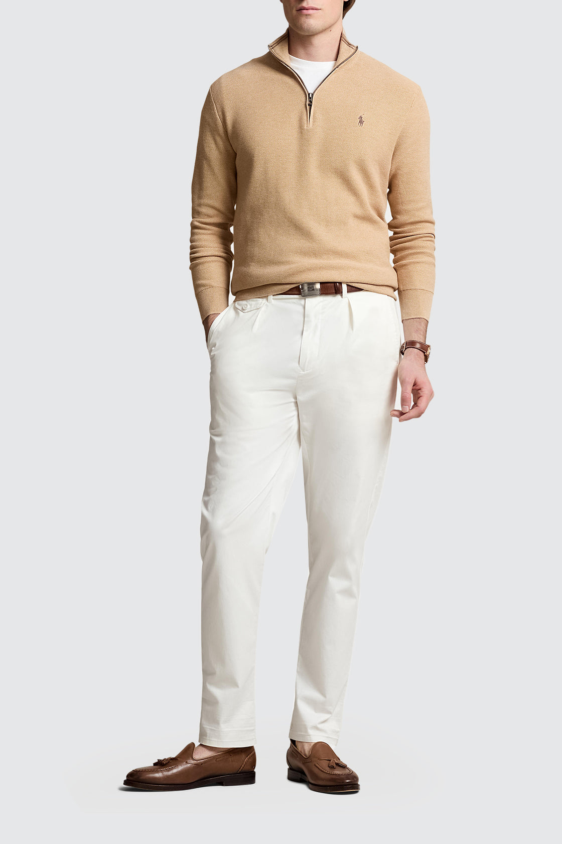 Polo Ralph Lauren Pullover Camel Melange