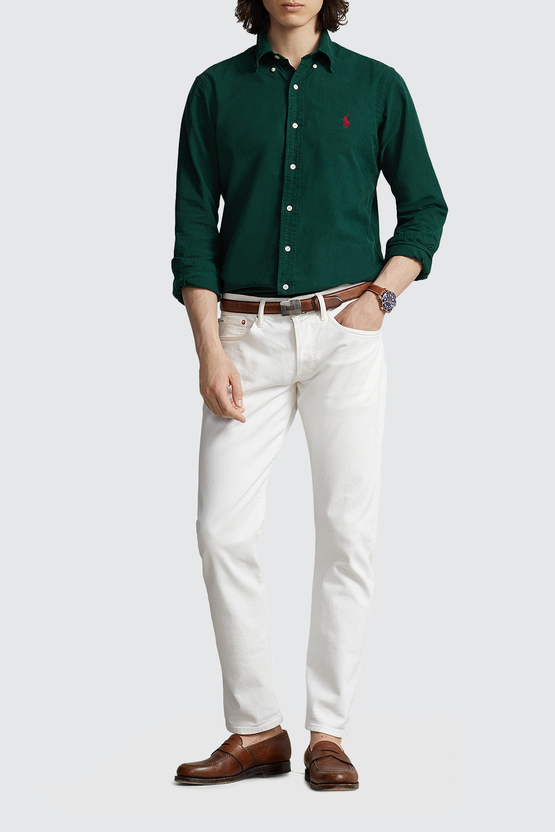 Polo Ralph Lauren Sport Shirt Moss Agate