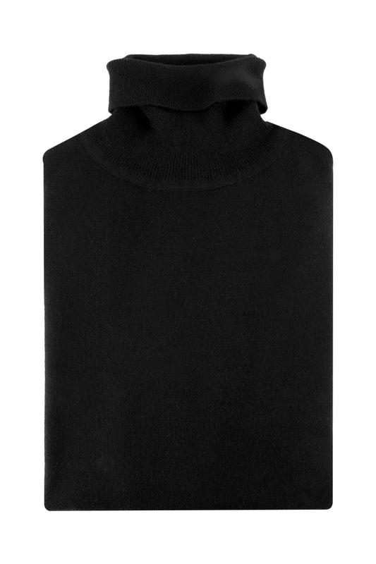 Rembrandt Wanaka Roll Neck Jersey Black