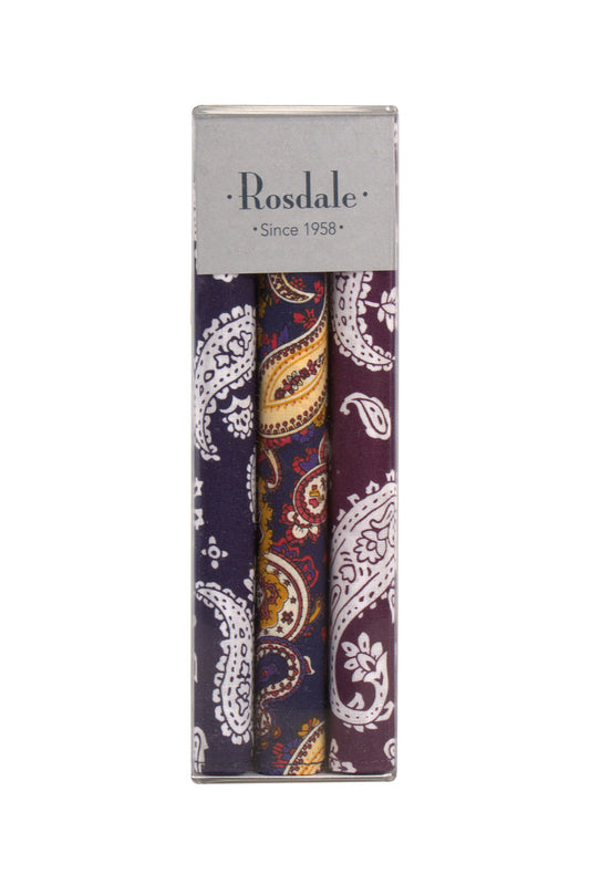 Rosdale Armando Caruso 3pk Hanks Paisley
