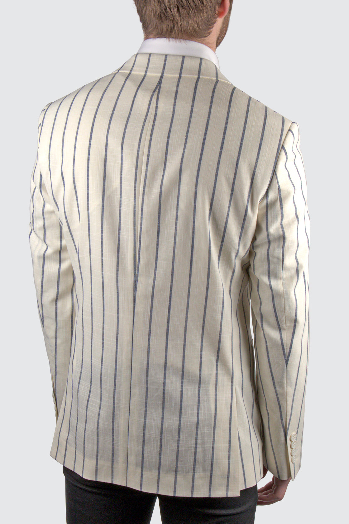 Routleys H Sportscoat Cream Stripe